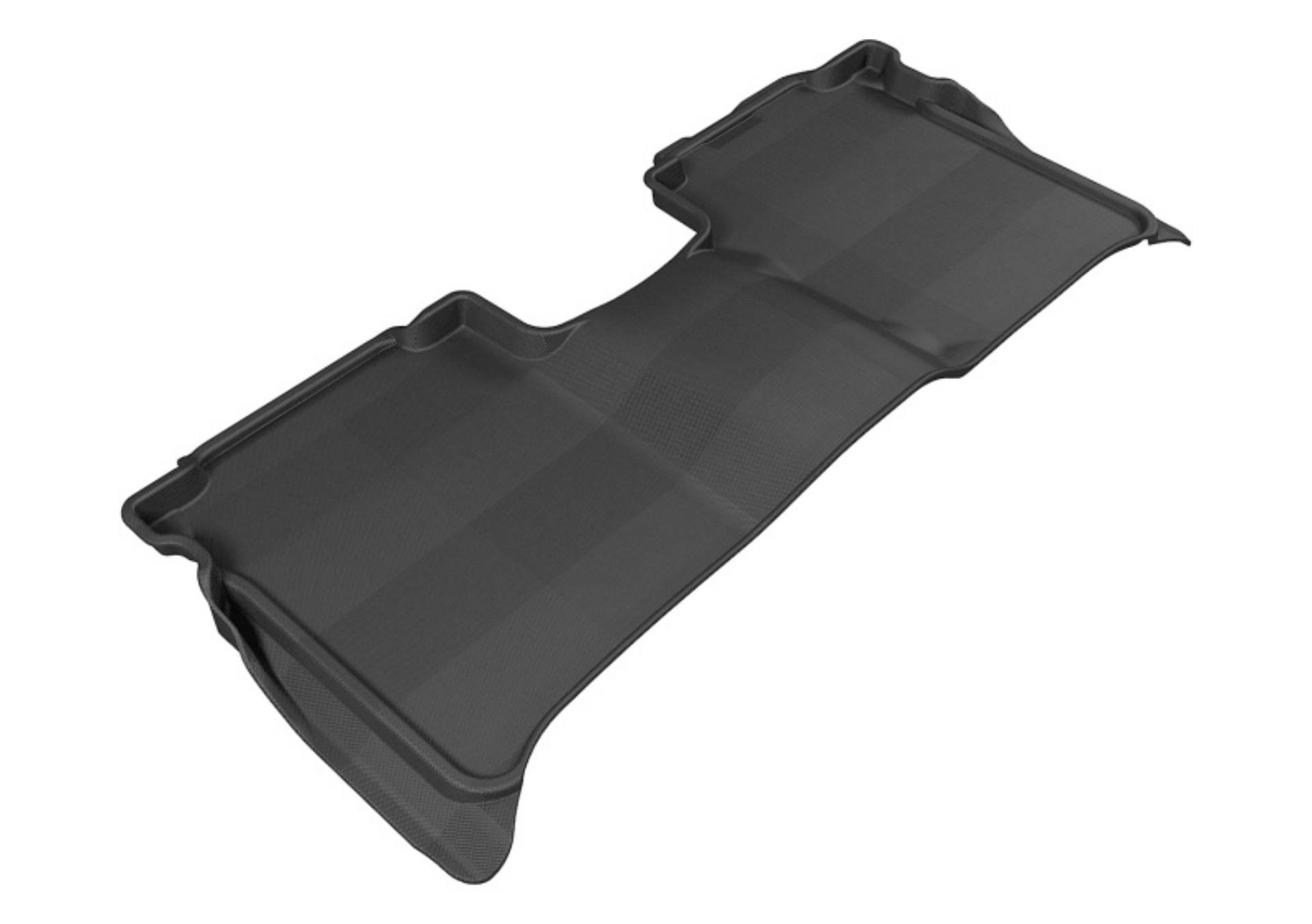 Picture of 3D MAXpider 2004-2015 Nissan Titan Crew Cab Kagu 2nd Row Floormats - Black