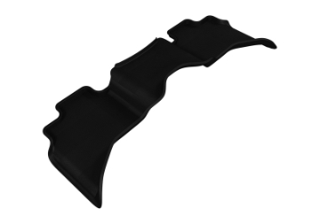 Picture of 3D MAXpider 2009-2020 Dodge Ram 1500 Quad Cab Kagu 2nd Row Floormats - Black