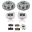 Picture of Power Stop 01-06 Lexus LS430 Rear Autospecialty Brake Kit w-Calipers