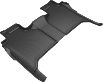 Picture of 3D MAXpider 2019-2020 GMC-Chevrolet Sierra 1500-Silverado 1500 Kagu 2nd Row Floormats - Black