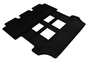 Picture of 3D MAXpider 2011-2017 Honda Odyssey EX Kagu 2nd Row Floormats - Black