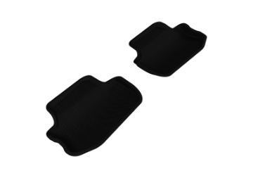 Picture of 3D MAXpider 2010-2015 Chevrolet Camaro Kagu 2nd Row Floormats - Black