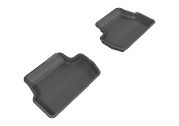 Picture of 3D MAXpider 2014-2019 Mini Hardtop 2-Door Kagu 2nd Row Floormats - Black