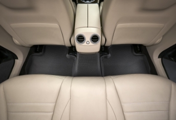 Picture of 3D MAXpider 2003-2014 Volvo XC90 Kagu 2nd Row Floormats - Black