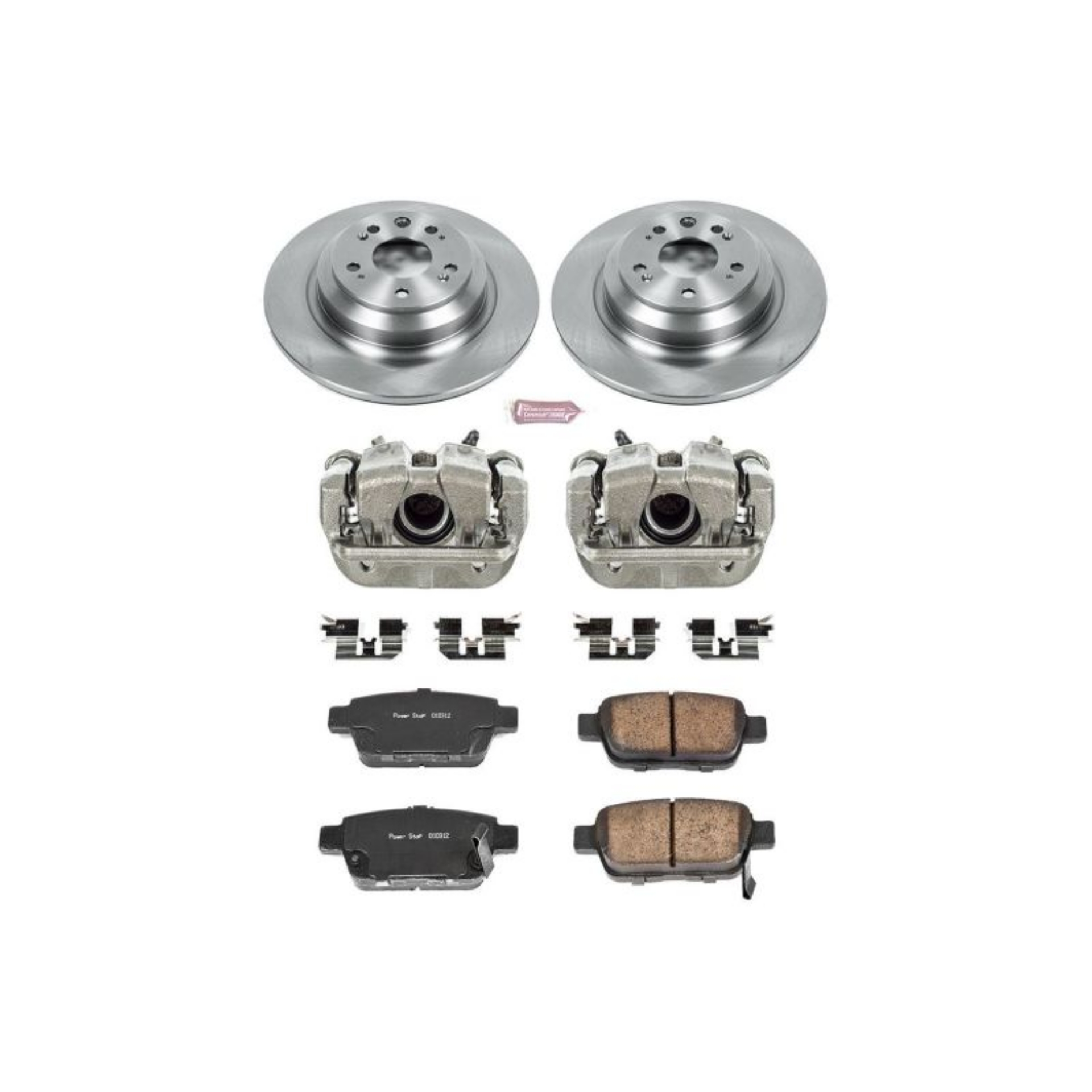 Picture of Power Stop 09-14 Acura TL Rear Autospecialty Brake Kit w-Calipers