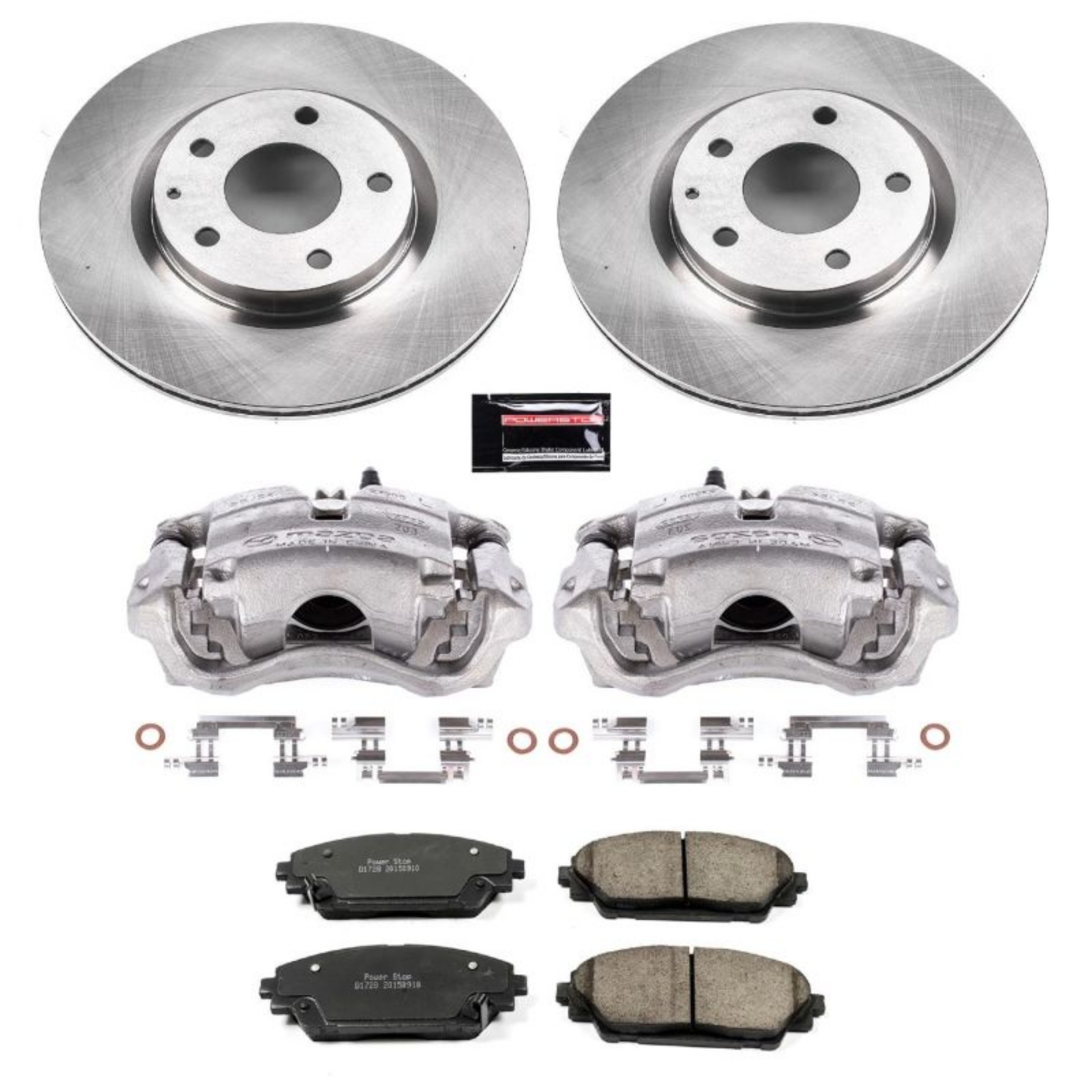 Picture of Power Stop 14-18 Mazda 3 Front Autospecialty Brake Kit w-Calipers