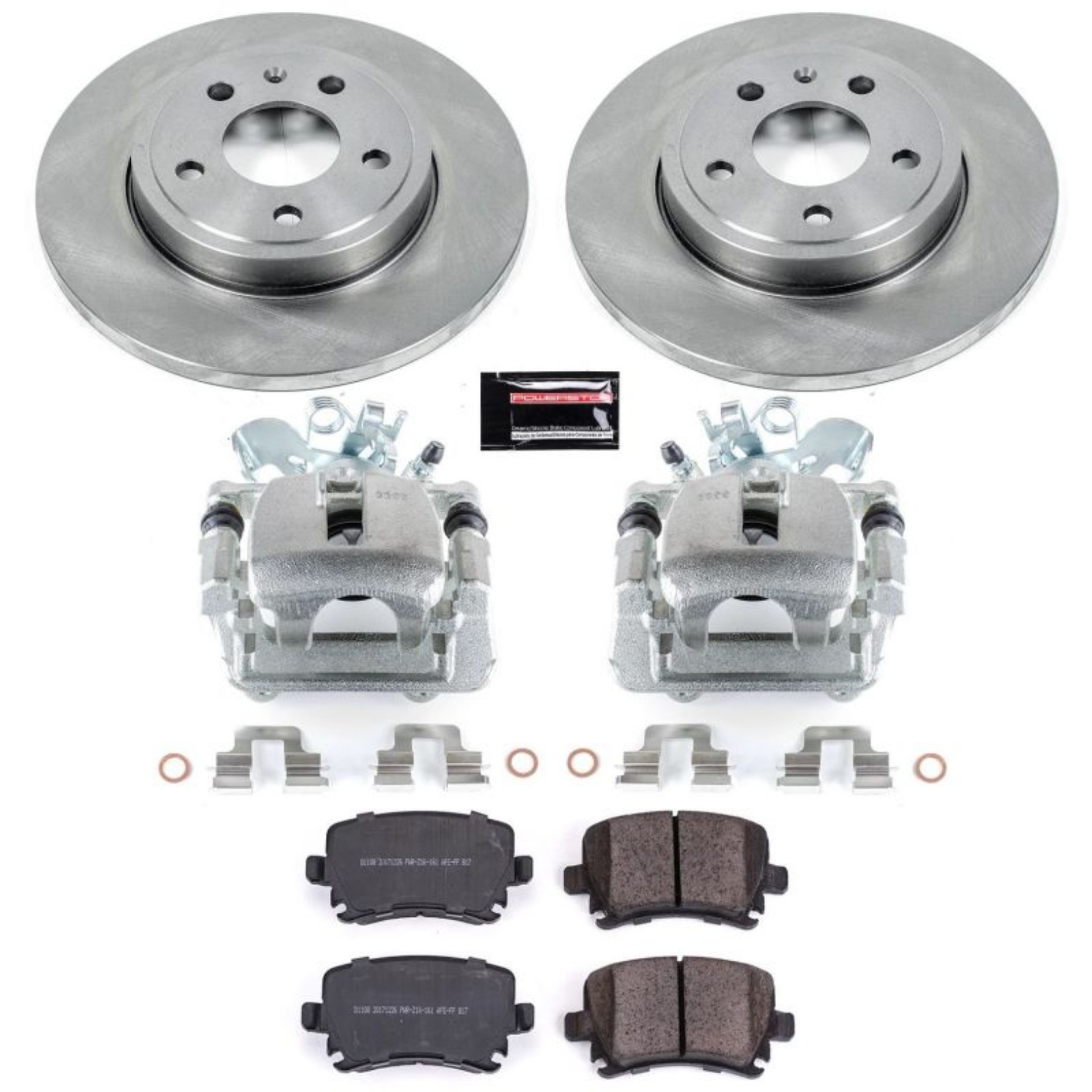 Picture of Power Stop 05-09 Audi A4 Rear Autospecialty Brake Kit w-Calipers