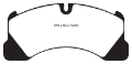 Picture of EBC 10+ Porsche Cayenne 3-0 Supercharged Hybrid Yellowstuff Front Brake Pads