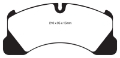 Picture of EBC 10+ Porsche Cayenne 3-0 Supercharged Hybrid Yellowstuff Front Brake Pads