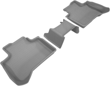 Picture of 3D MAXpider 2018-2020 BMW X3 G01-X4 G02 Kagu 2nd Row Floormats - Gray