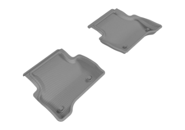 Picture of 3D MAXpider 2017-2020 Jaguar XE Kagu 2nd Row Floormats - Gray