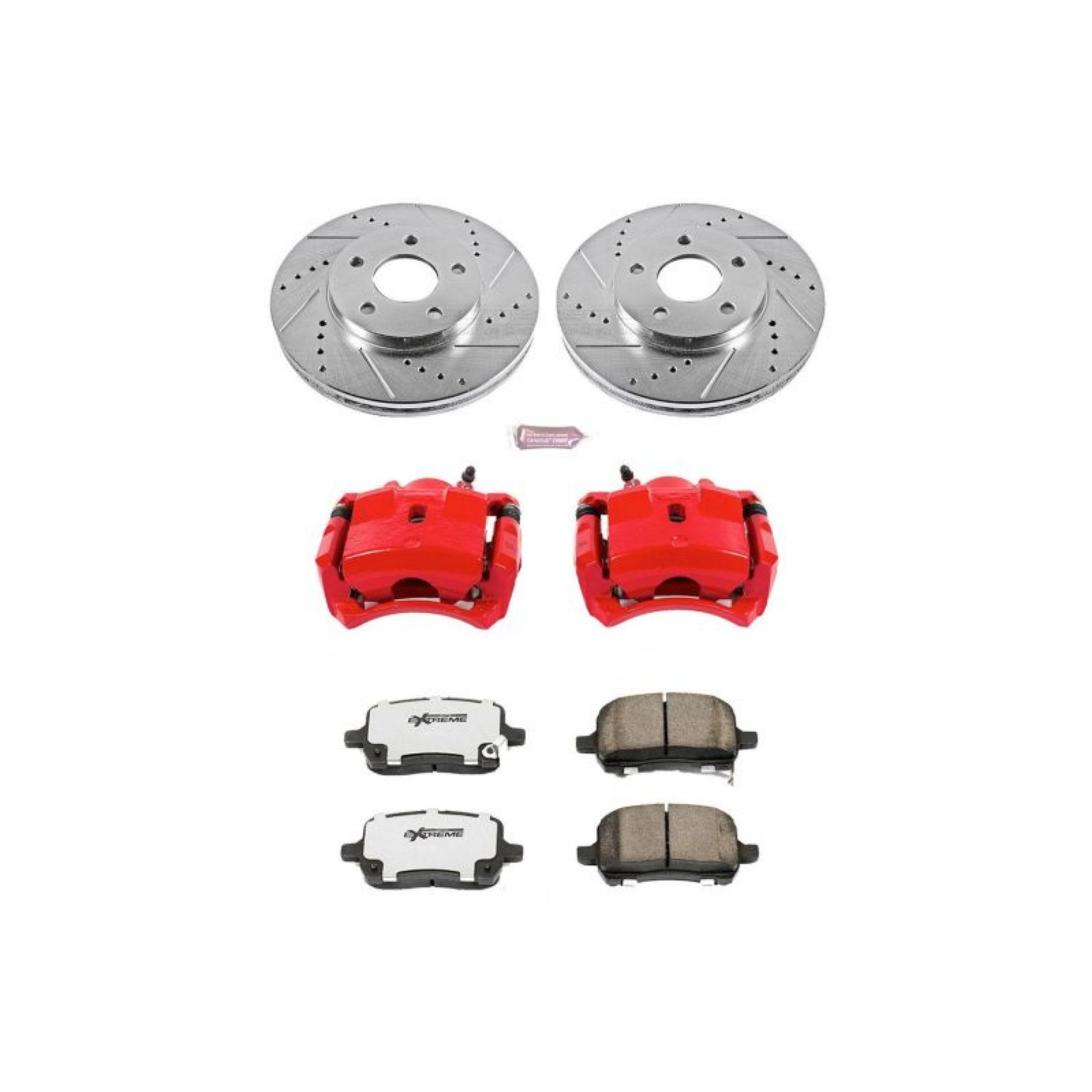 Picture of Power Stop 08-11 Chevrolet HHR Front Z26 Street Warrior Brake Kit w-Calipers