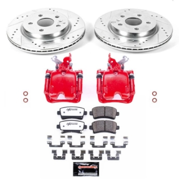 Picture of Power Stop 12-16 Buick LaCrosse Rear Z26 Street Warrior Brake Kit w-Calipers