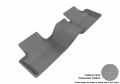 Picture of 3D MAXpider 2012-2013 Land Rover Range Rover Evoque Kagu 2nd Row Floormats - Gray