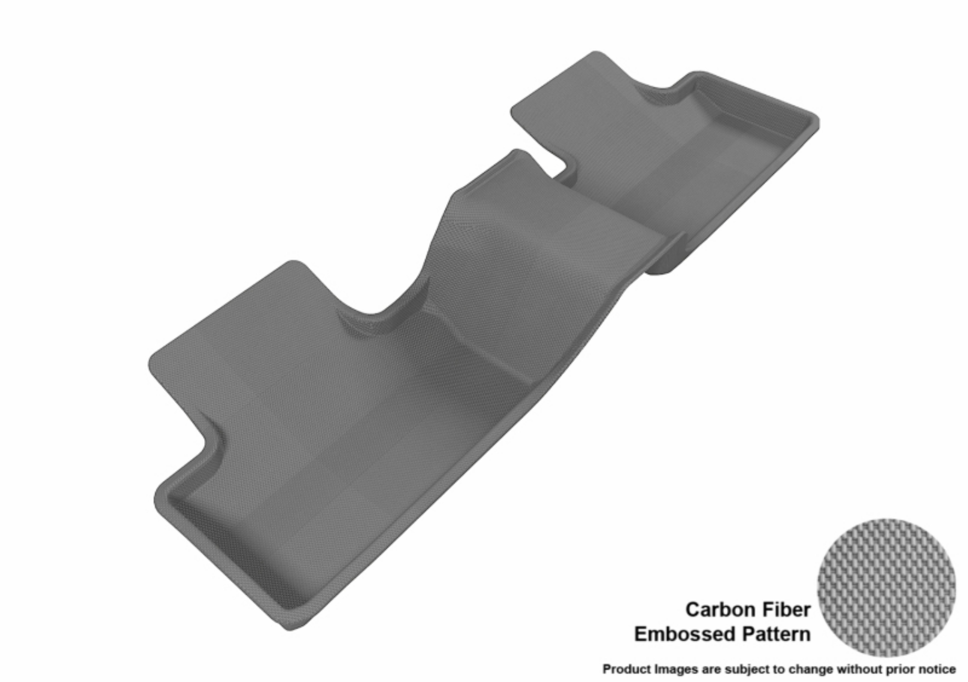 Picture of 3D MAXpider 2012-2013 Land Rover Range Rover Evoque Kagu 2nd Row Floormats - Gray