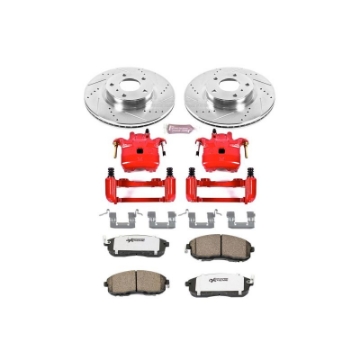 Picture of Power Stop 03-05 Infiniti G35 Front Z26 Street Warrior Brake Kit w-Calipers