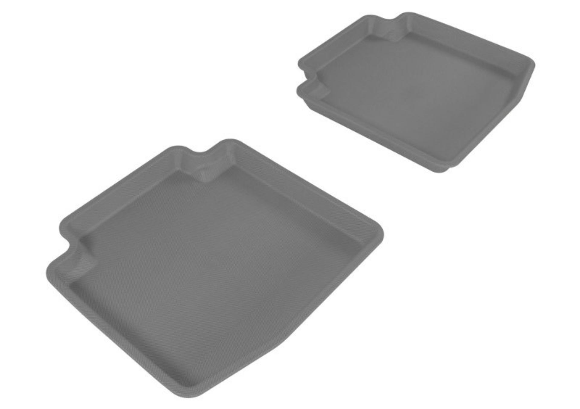 Picture of 3D MAXpider 2005-2009 Buick Lacrosse Kagu 2nd Row Floormats - Gray