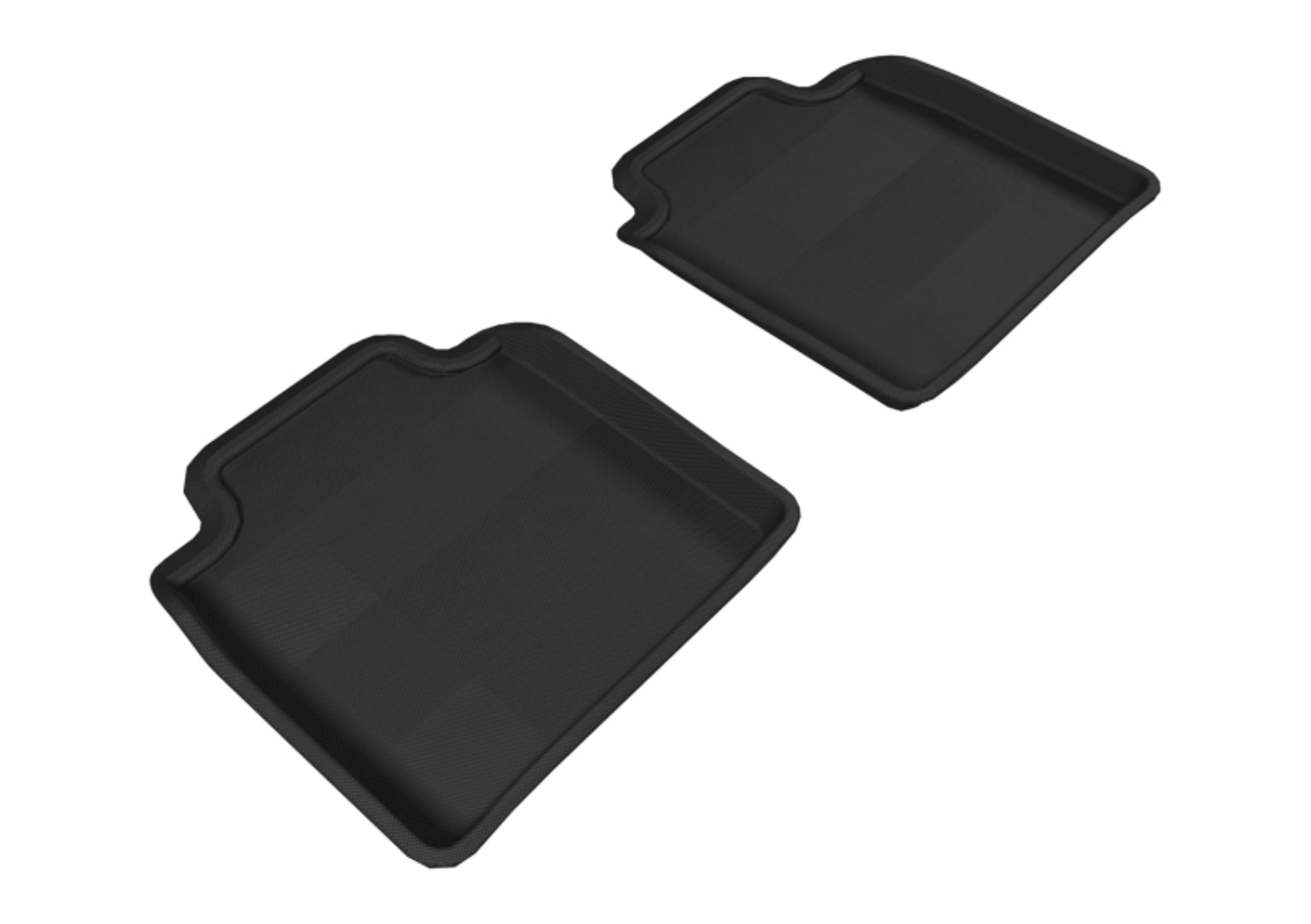 Picture of 3D MAXpider 2007-2012 Lexus LS460L-LS600HL Kagu 2nd Row Floormats - Gray