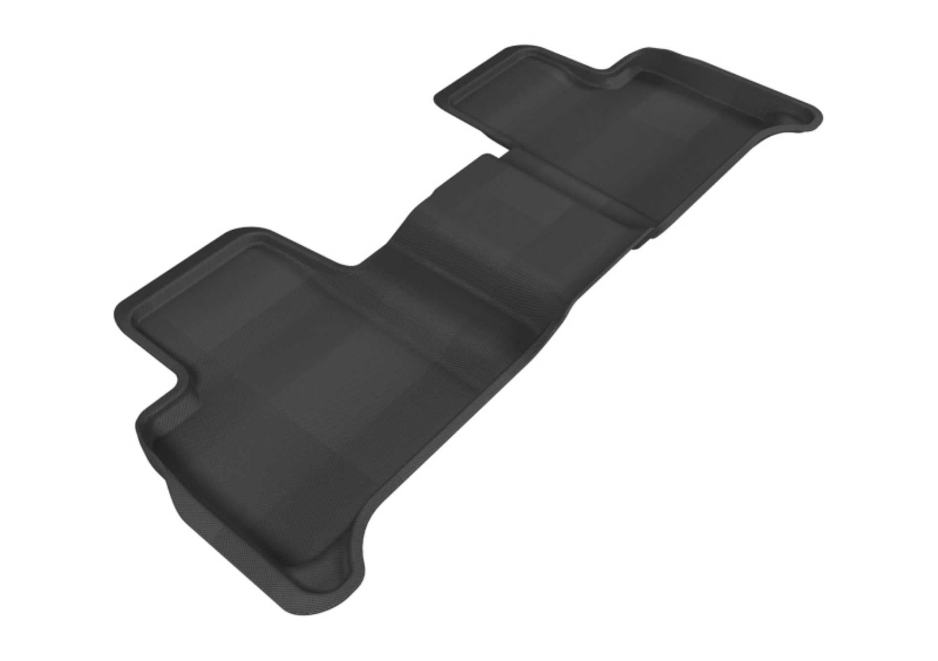 Picture of 3D MAXpider 2012-2018 Mercedes-Benz GLE-Class-GLS-Class-ML-Class Kagu 2nd Row Floormats - Gray