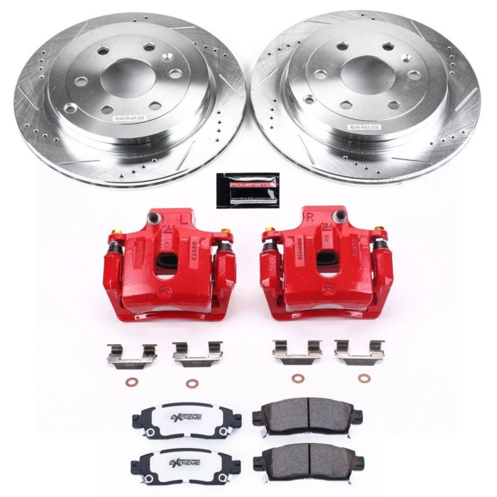 Picture of Power Stop 08-17 Buick Enclave Rear Z26 Street Warrior Brake Kit w-Calipers