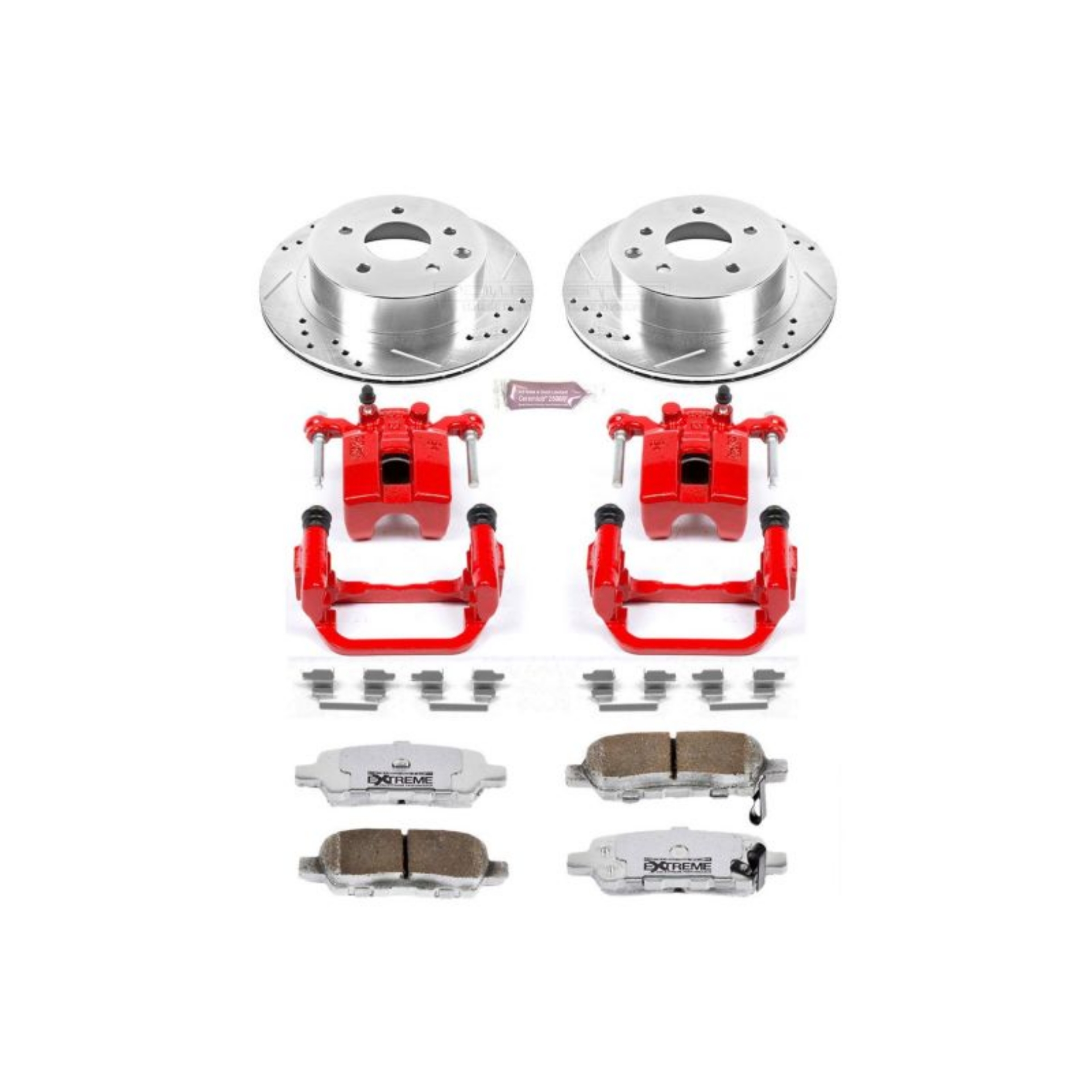 Picture of Power Stop 03-05 Infiniti G35 Rear Z26 Street Warrior Brake Kit w-Calipers