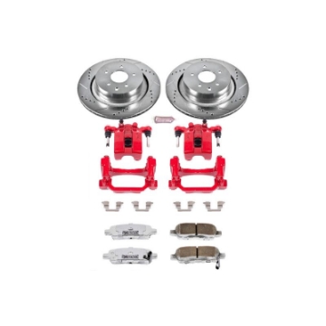 Picture of Power Stop 07-08 Infiniti G35 Rear Z26 Street Warrior Brake Kit w-Calipers