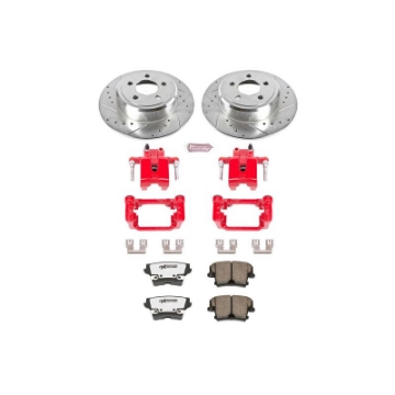 Picture of Power Stop 05-19 Chrysler 300 Rear Z26 Street Warrior Brake Kit w-Calipers