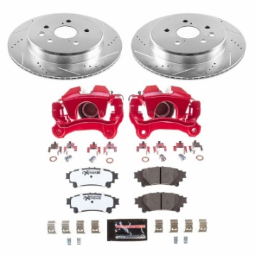 Picture of Power Stop 19-13 Lexus GS350 Rear Z26 Street Warrior Brake Kit w-Calipers