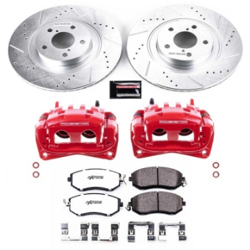 Picture of Power Stop 13-16 Scion FR-S Front Z26 Street Warrior Brake Kit w-Calipers