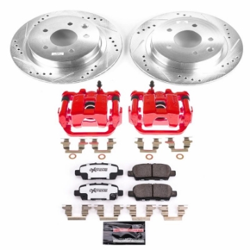 Picture of Power Stop 11-19 Nissan Leaf Rear Z26 Street Warrior Brake Kit w-Calipers