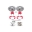 Picture of Power Stop 01-05 BMW 325xi Rear Z26 Street Warrior Brake Kit w-Calipers
