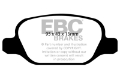 Picture of EBC 10-11 Fiat 500 1-4 Bosch Calipers Yellowstuff Rear Brake Pads