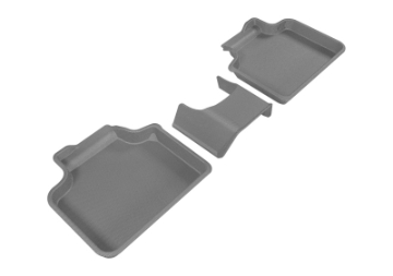 Picture of 3D MAXpider 2017-2019 Mini Countryman Kagu 2nd Row Floormats - Gray