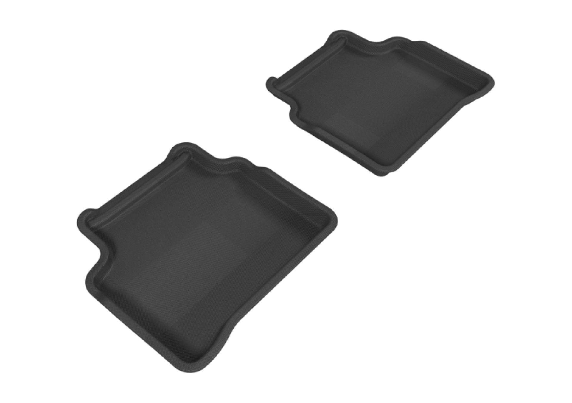 Picture of 3D MAXpider 2007-2012 Nissan Altima Sedan Kagu 2nd Row Floormats - Gray