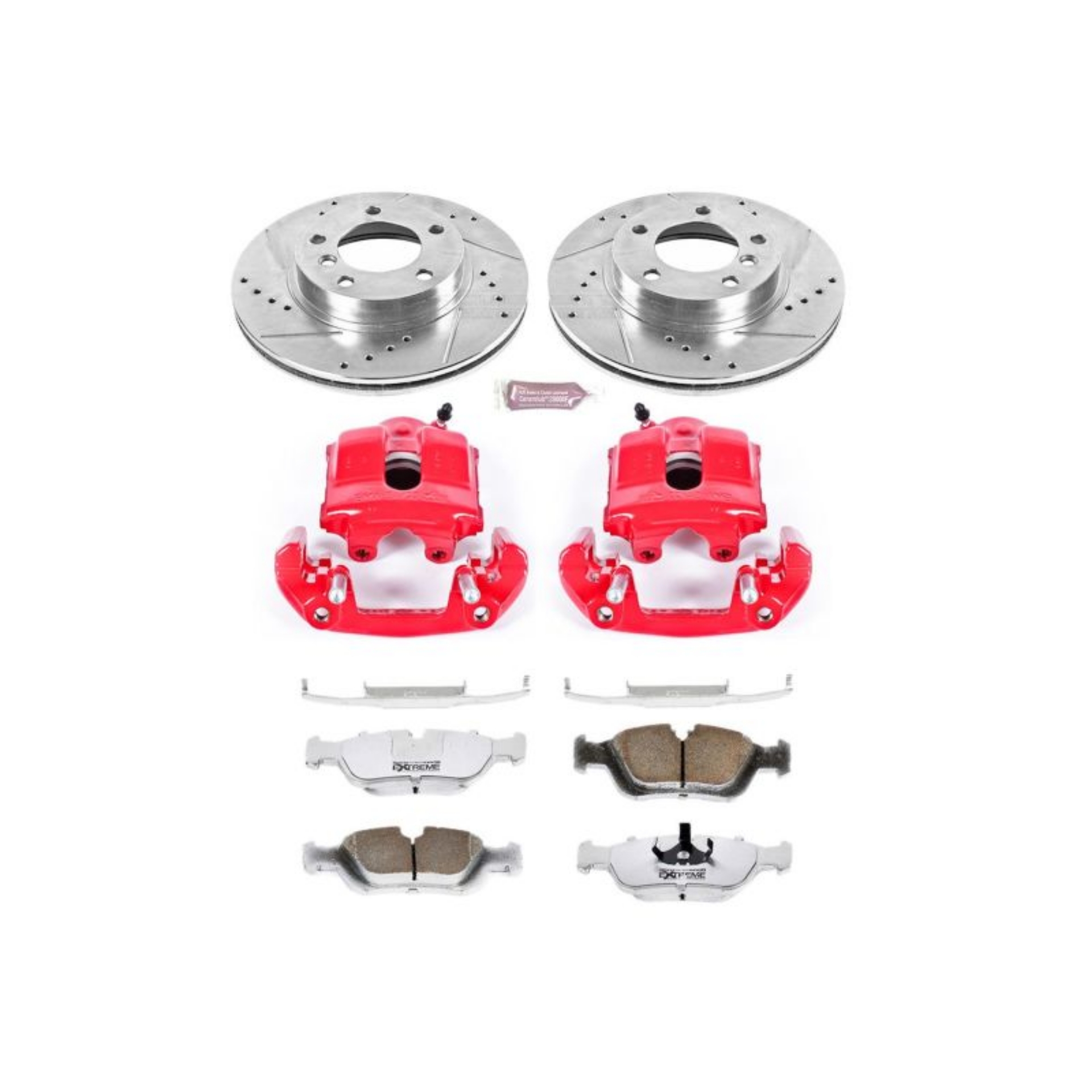 Picture of Power Stop 2000 BMW 323Ci Front Z26 Street Warrior Brake Kit w-Calipers