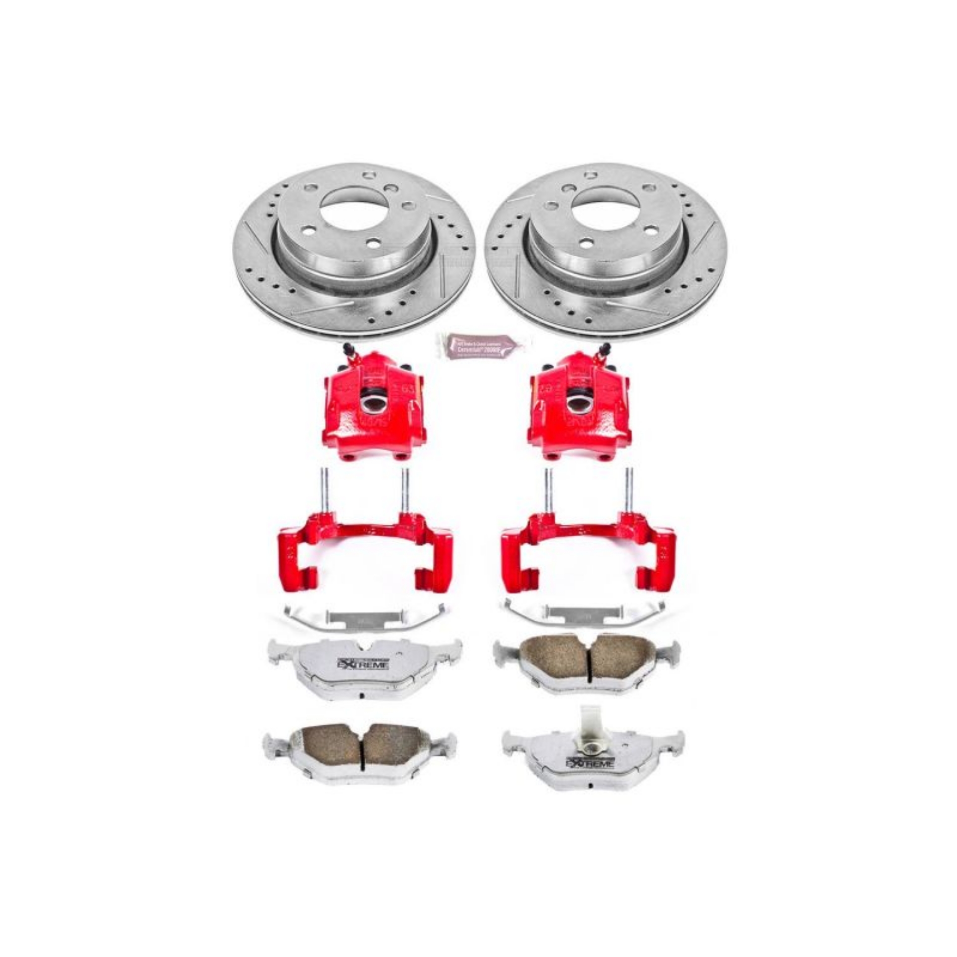 Picture of Power Stop 2000 BMW 323Ci Rear Z26 Street Warrior Brake Kit w-Calipers