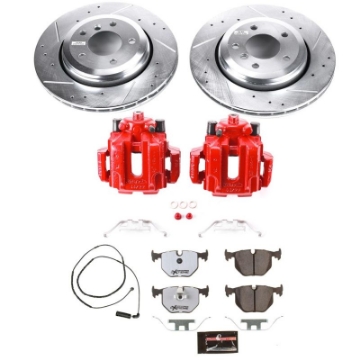 Picture of Power Stop 2006 BMW 330Ci Rear Z26 Street Warrior Brake Kit w-Calipers