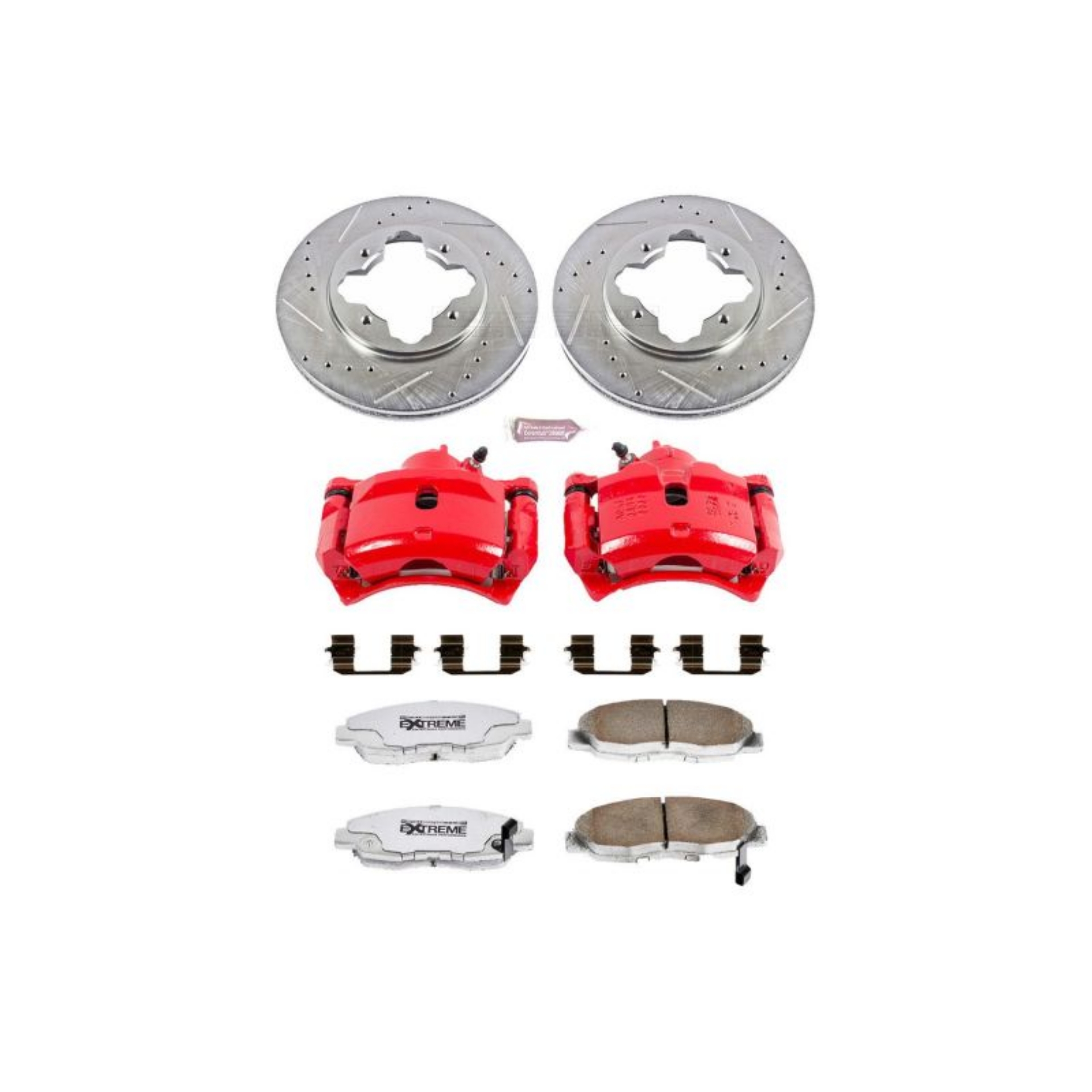Picture of Power Stop 1997 Acura CL Front Z26 Street Warrior Brake Kit w-Calipers