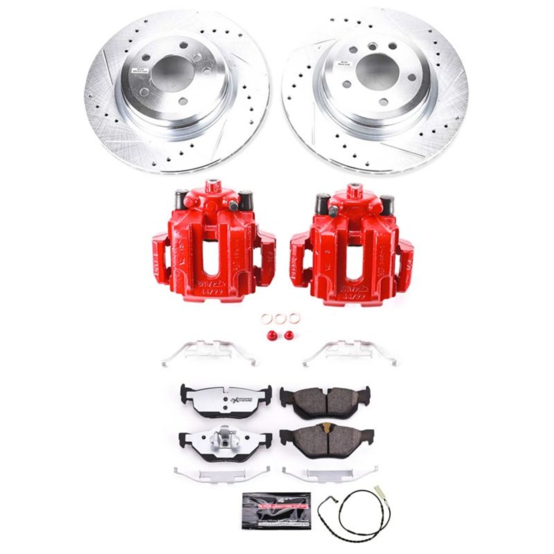 Picture of Power Stop 2006 BMW 325i Rear Z26 Street Warrior Brake Kit w-Calipers