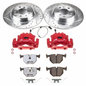 Picture of Power Stop 1995 BMW 740i Rear Z26 Street Warrior Brake Kit w-Calipers