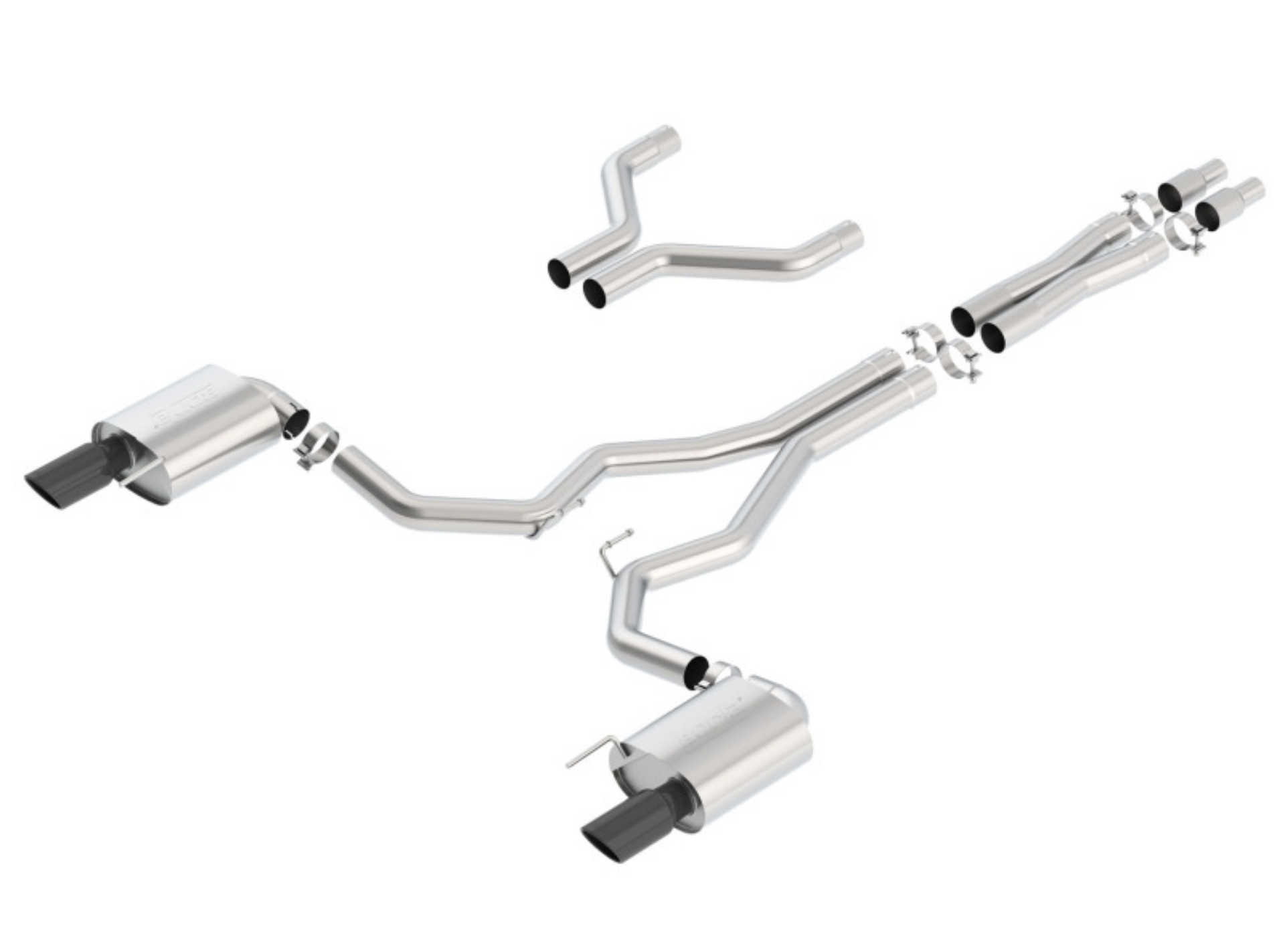 Picture of Borla 15-17 Ford Mustang GT 5-0L V8 S-Type Catback Exhaust