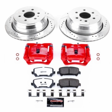 Picture of Power Stop 15-19 Chevrolet Colorado Rear Z36 Truck & Tow Brake Kit w-Calipers