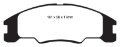 Picture of EBC 10-11 Ford Focus 1-6 Redstuff Front Brake Pads