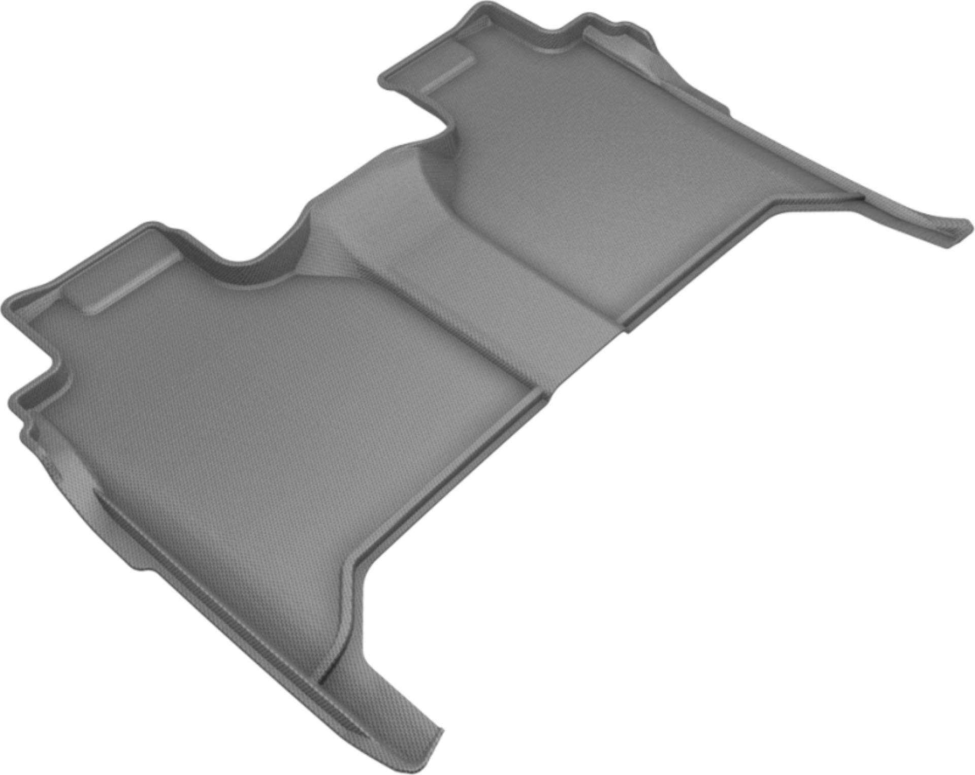 Picture of 3D MAXpider 2019-2020 GMC-Chevrolet Sierra 1500-Silverado 1500 Kagu 2nd Row Floormats - Gray