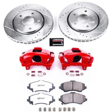 Picture of Power Stop 13-09 Dodge Journey Front Z36 Truck & Tow Brake Kit w-Calipers