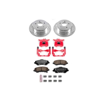 Picture of Power Stop 07-17 Jeep Wrangler Rear Z36 Truck & Tow Brake Kit w-Calipers