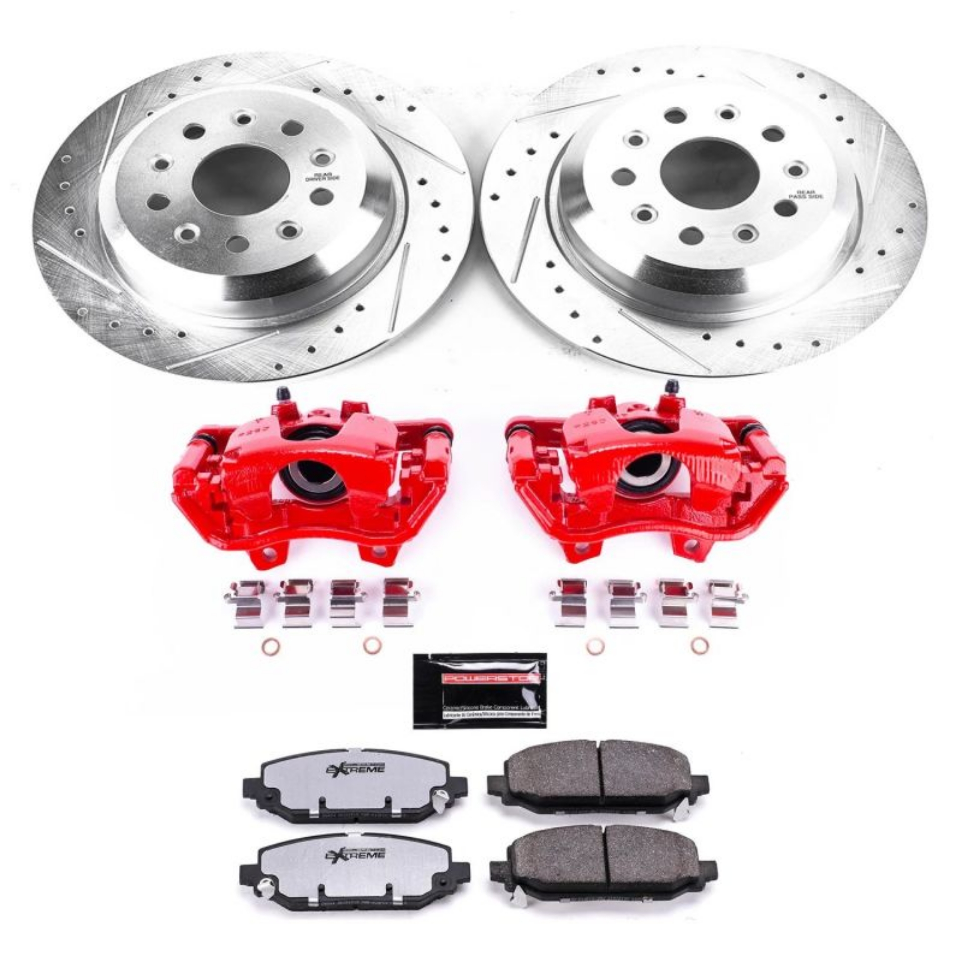 Picture of Power Stop 18-19 Jeep Wrangler Rear Z36 Truck & Tow Brake Kit w-Calipers