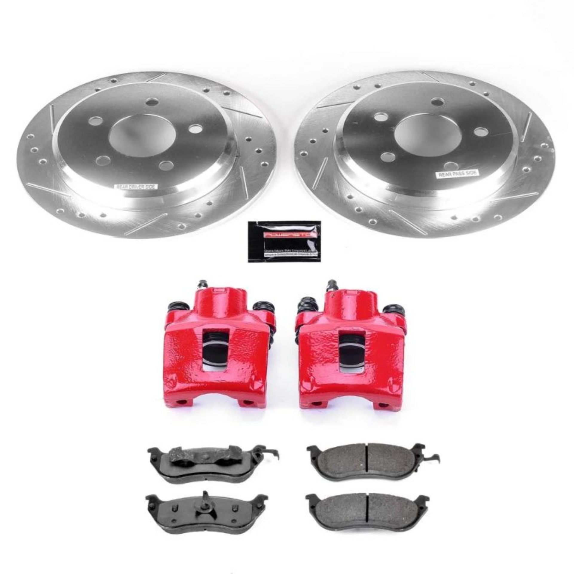 Picture of Power Stop 1996 Lincoln Town Car Rear Z36 Truck & Tow Brake Kit w-Calipers