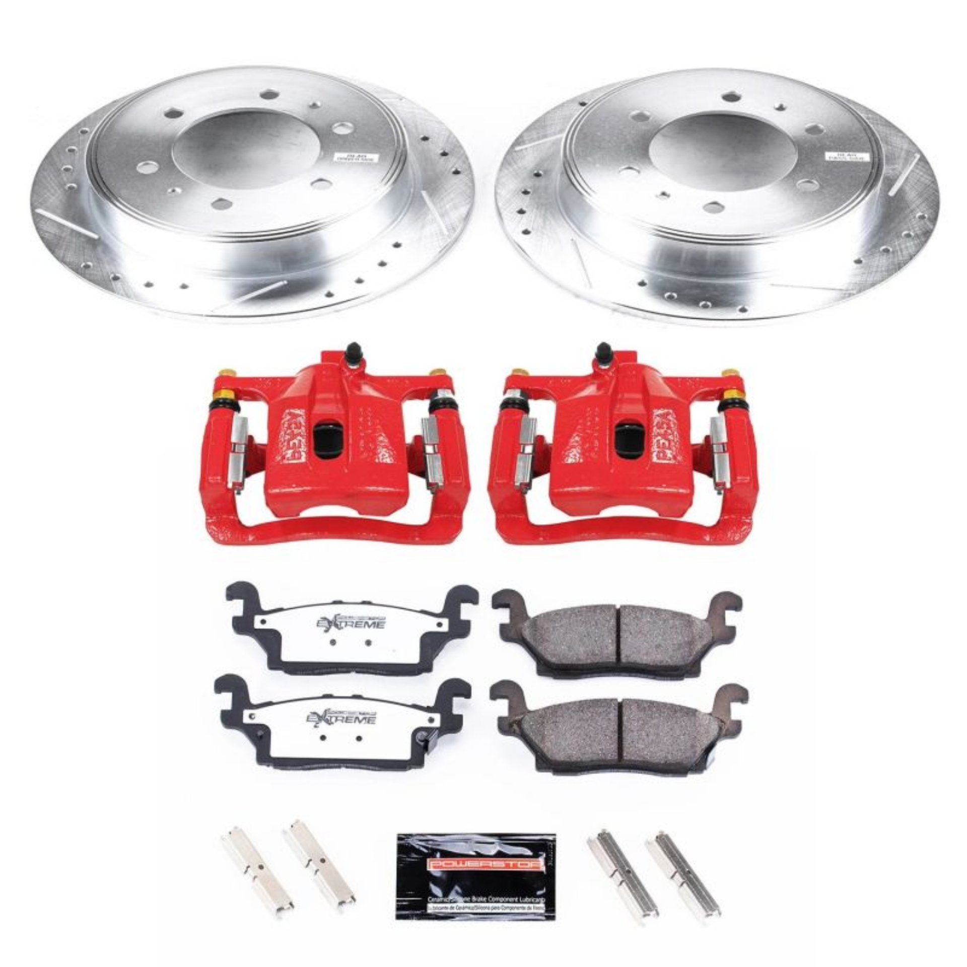 Picture of Power Stop 06-10 Hummer H3 Rear Z36 Truck & Tow Brake Kit w-Calipers