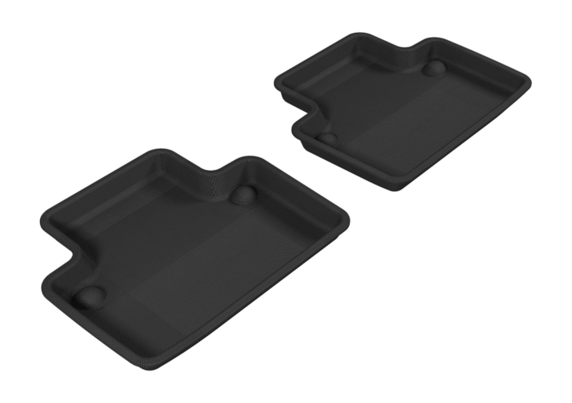 Picture of 3D MAXpider 2003-2014 Volvo XC90 Kagu 2nd Row Floormats - Gray